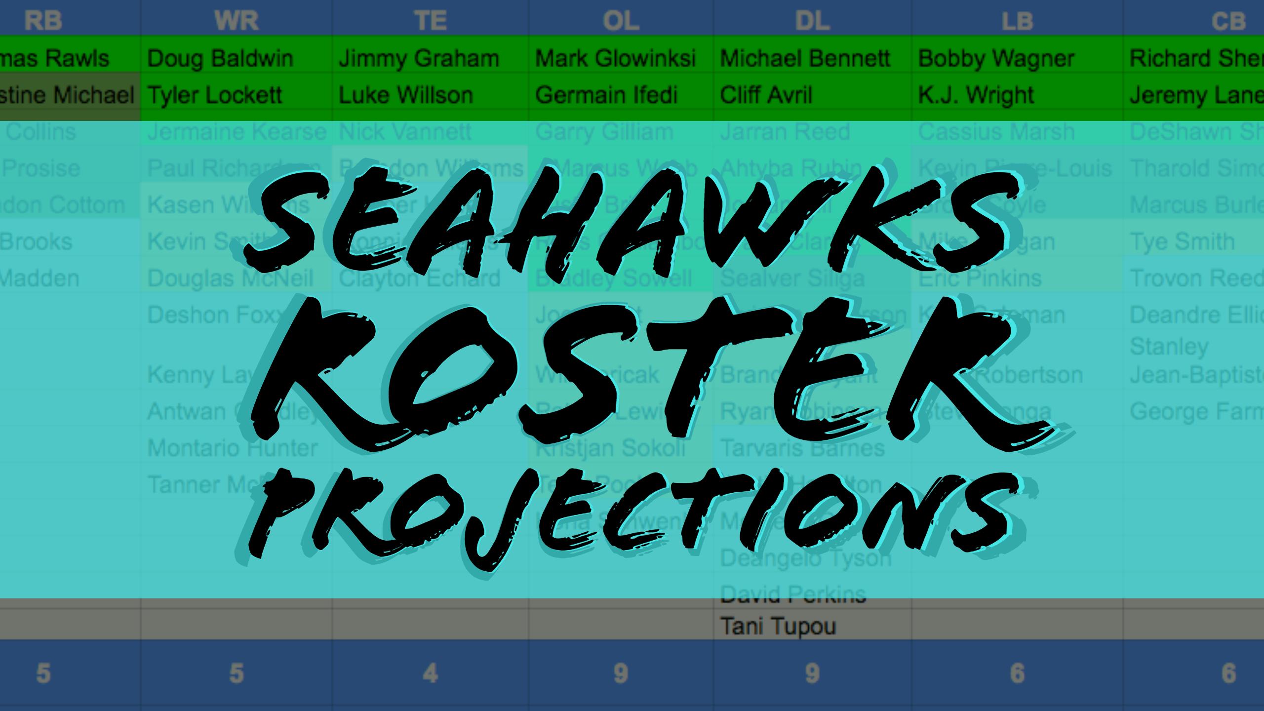 Seattle Seahawks 53-man roster projection after the dress rehearsal - Field  Gulls